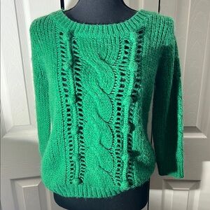 Old Navy Vibrant Green Women's Sweater